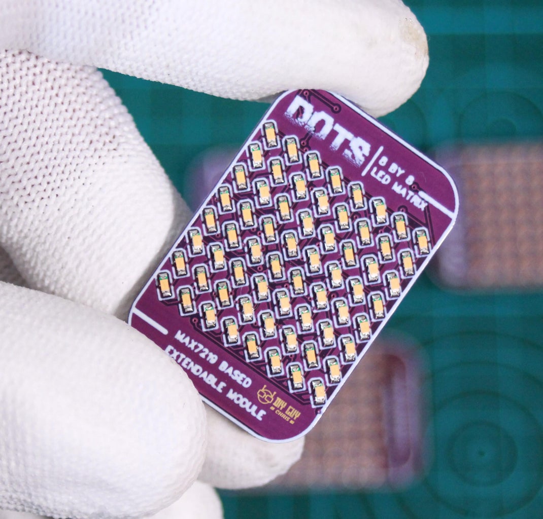 Arduino Display Matrix (32 X 8 DOTS) : 4 Steps (with Pictures ...