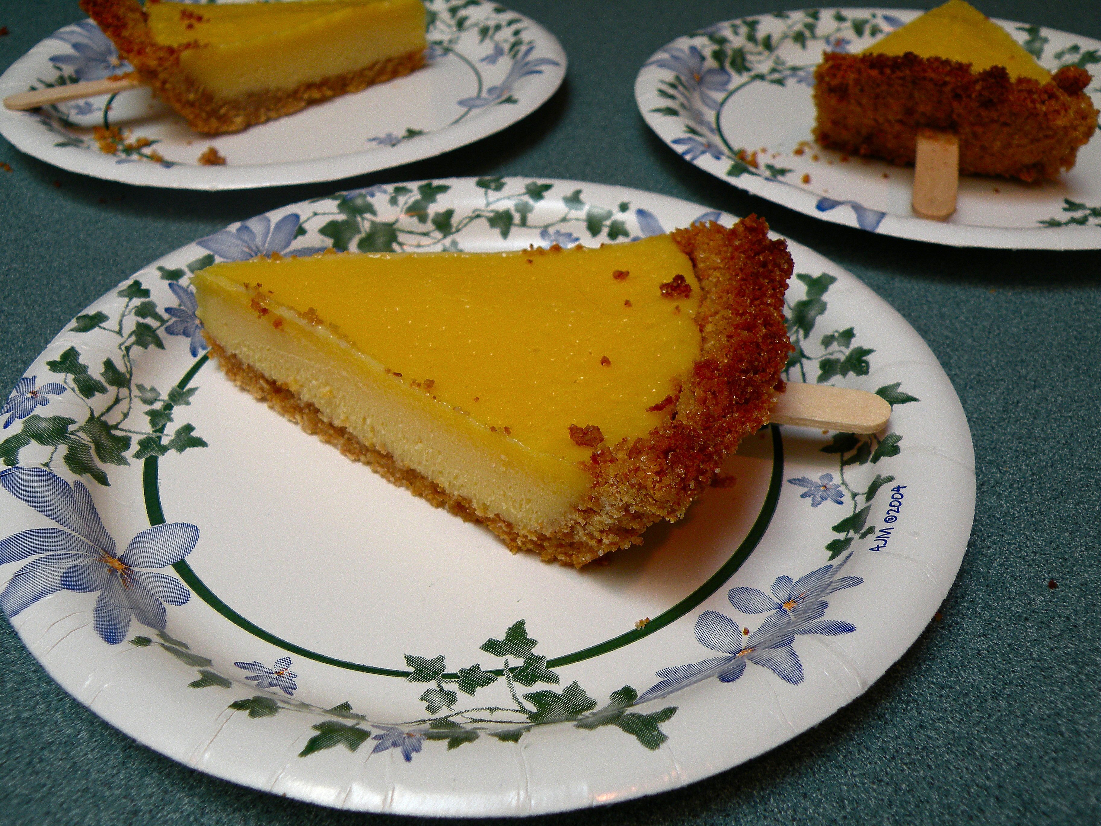 Key Lime Pie on a Stick