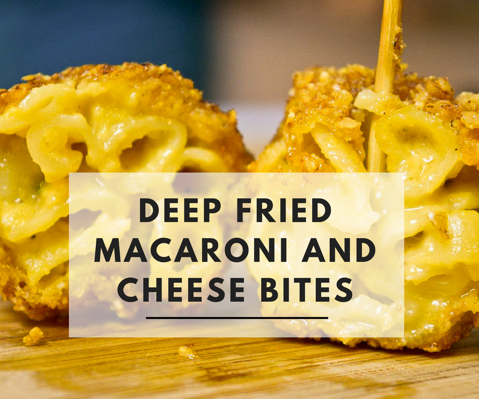 Nacho Crumbed Deep Fried Macaroni and Cheese