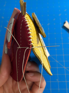 Sewing Together the Body: Attaching the Bottom Fin