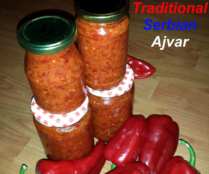 Traditional Serbian Ajvar