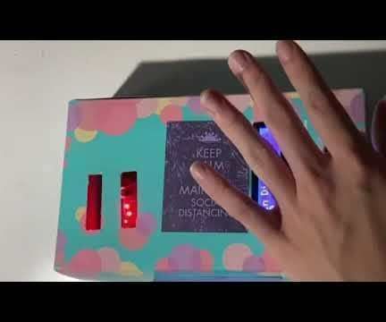 Antivirus Alarm - Simple Arduino Model to Ensure Social Distancing With Adjustable Distances