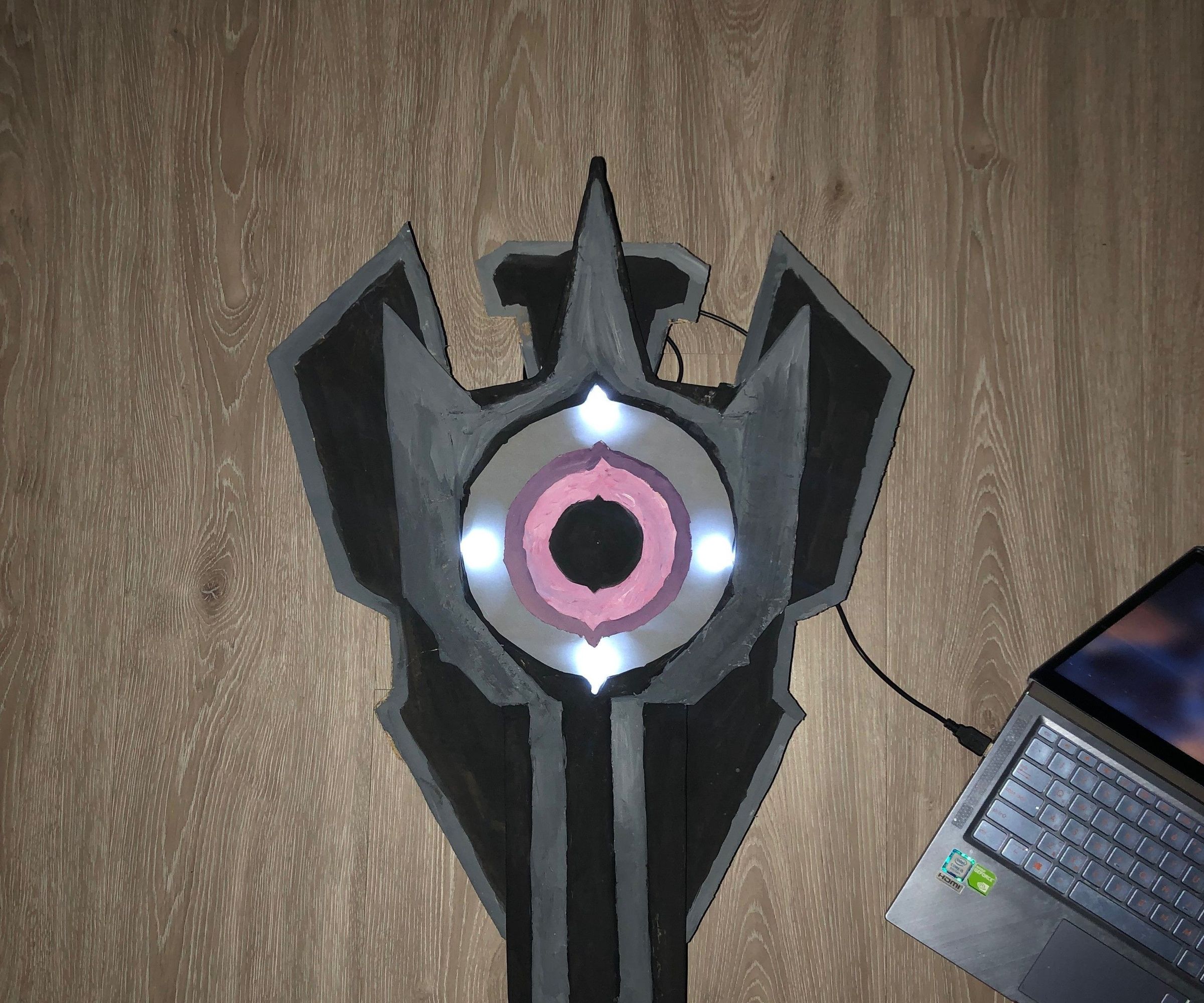 Shield Model With LED Lights