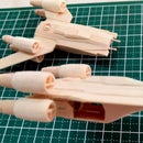 Rogue One Mini U-Wing Popsicle Stick Model