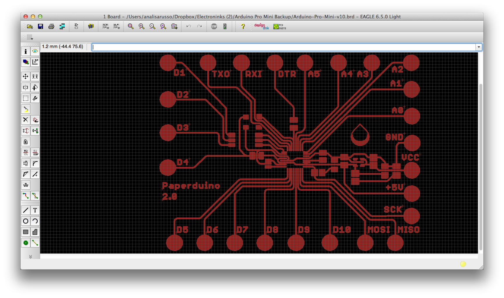 Exporting the Board Layout