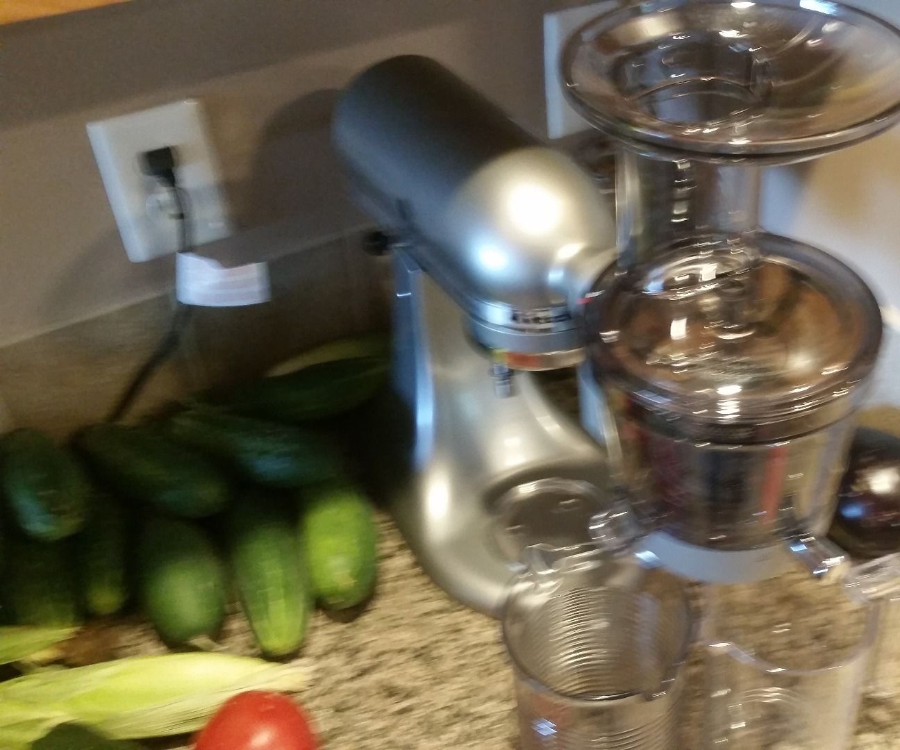 Kitchen-aid Juicer Set Up 