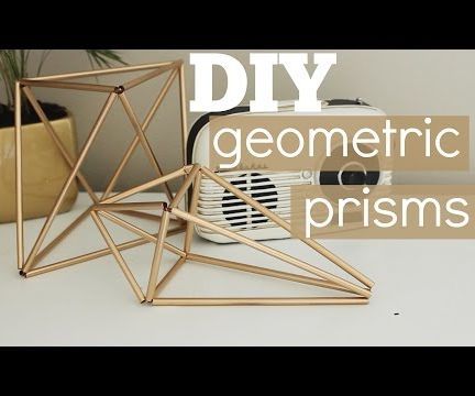 Geometric Prism Decor