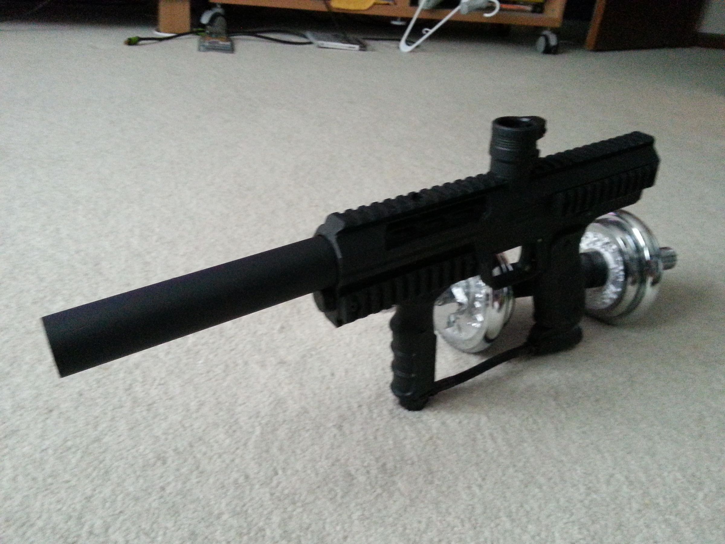 Diy Paintball Barrel Shroud 3 Steps Instructables