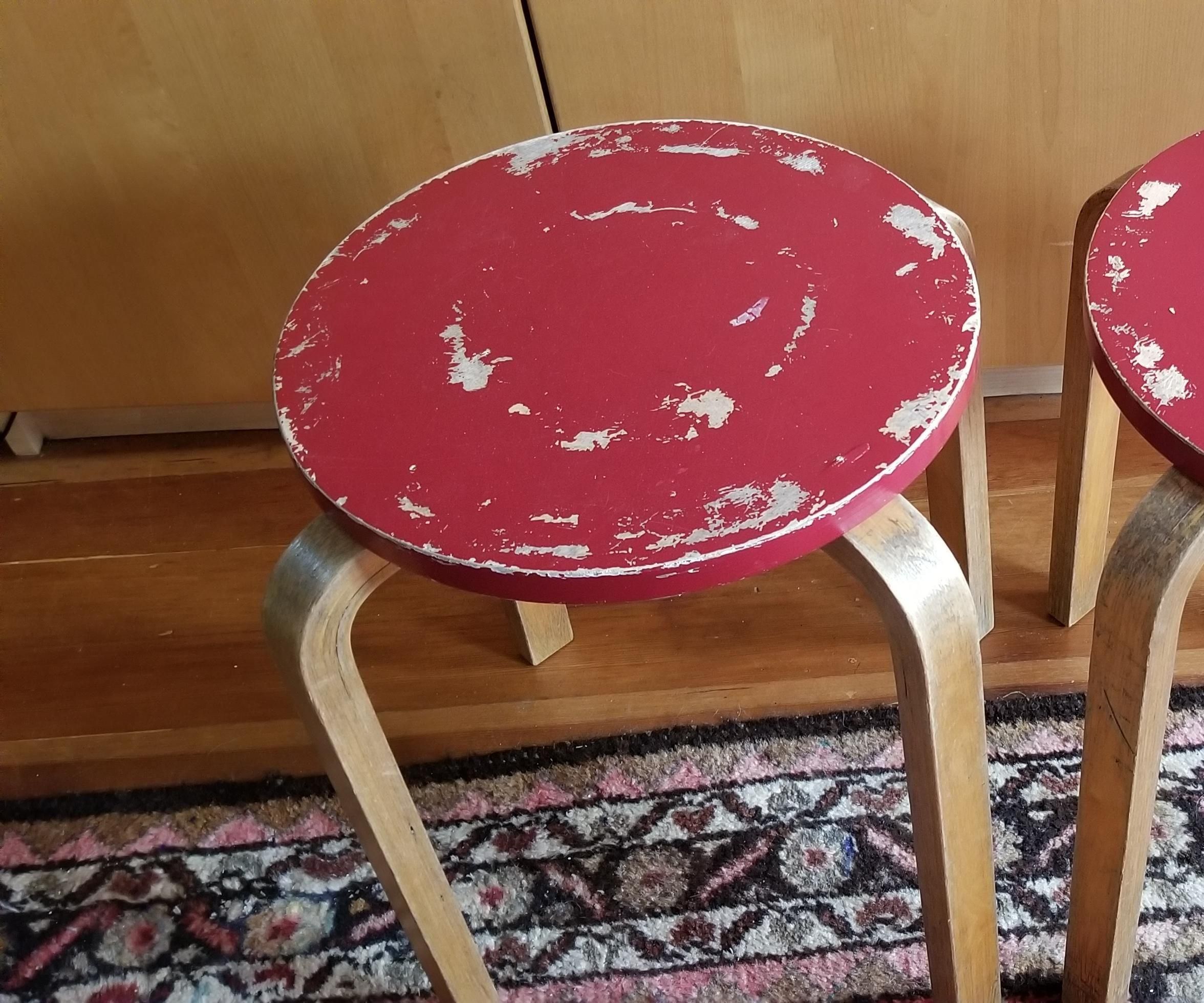 Covering Old Stools
