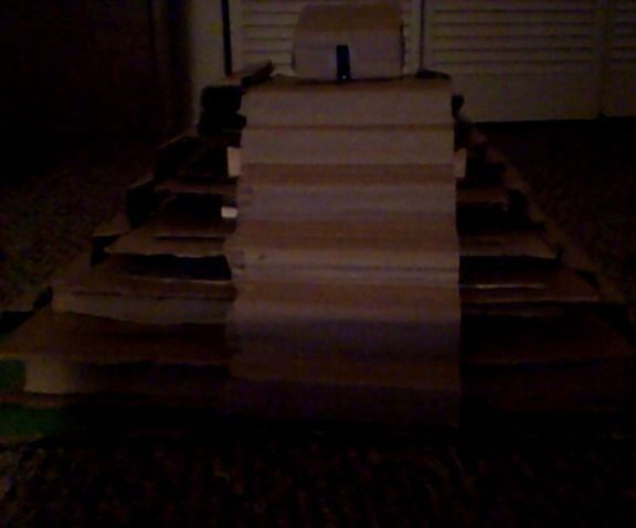 How to Make the Chichen Itza (cardboard Model)