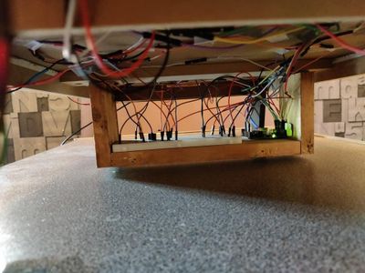 Placing the Circuit in the Soccer Table