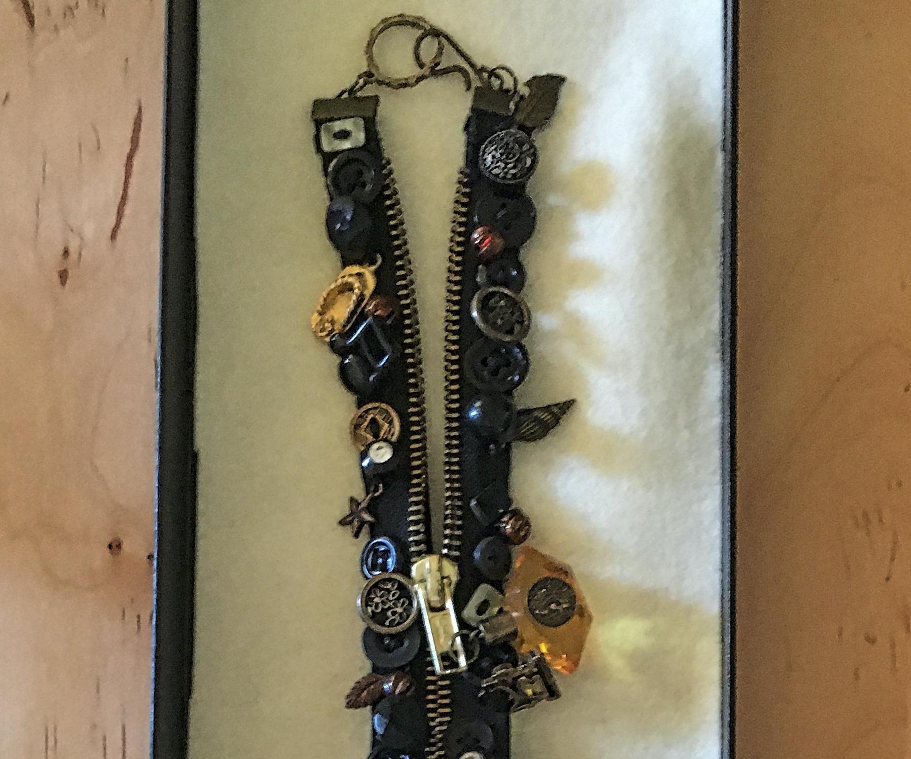 Zipper Charm Necklace 5 Steps Instructables