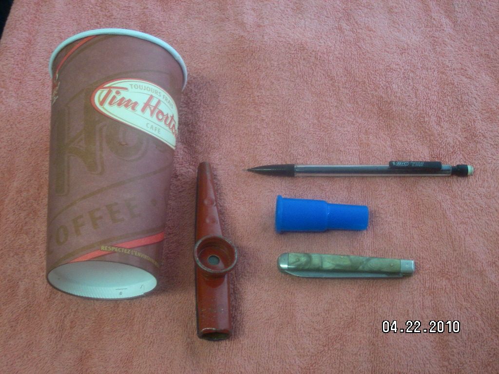 Kazoo Amplifier From a Paper Coffee Cup 6 Steps Instructables