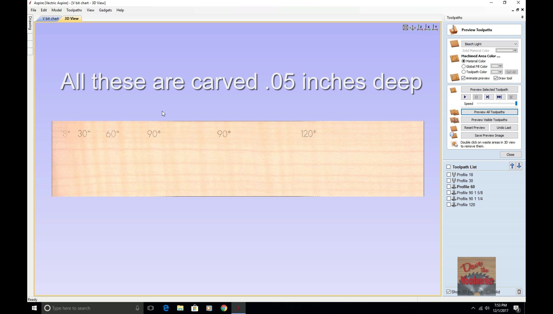 CNC VBits Explained 9 Steps (with Pictures) Instructables