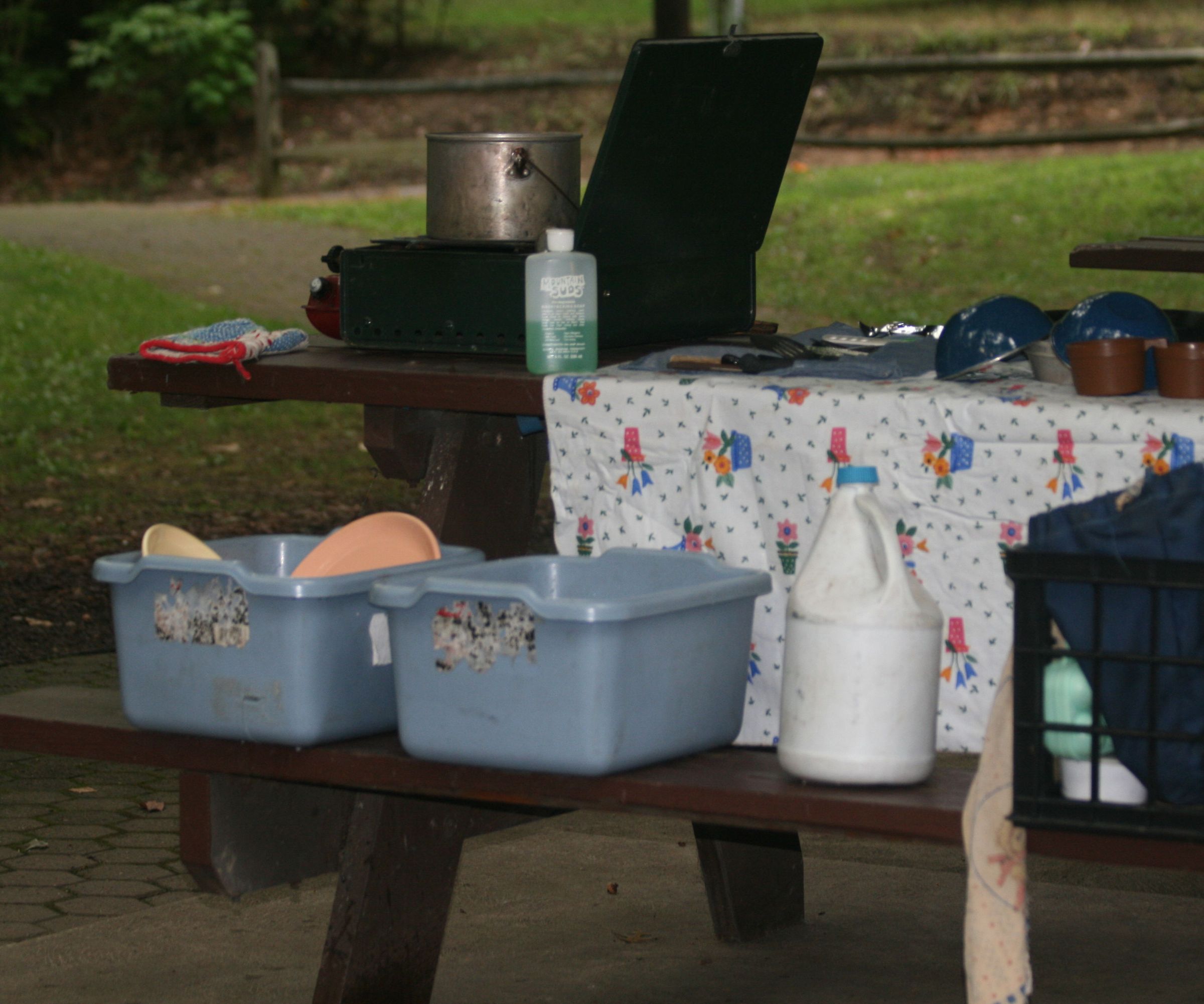 Camping Meal Clean-Up