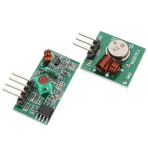 Arduino - 433mhz Wireless Transmitter & Receiver SWITCH Example FS1000A 