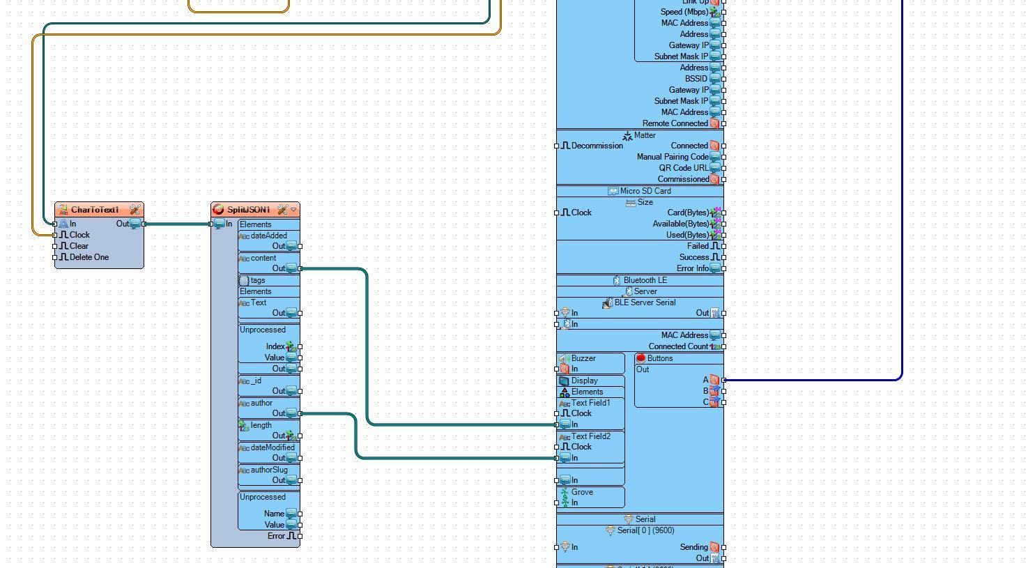 In Visuino Connect Components photo 2
