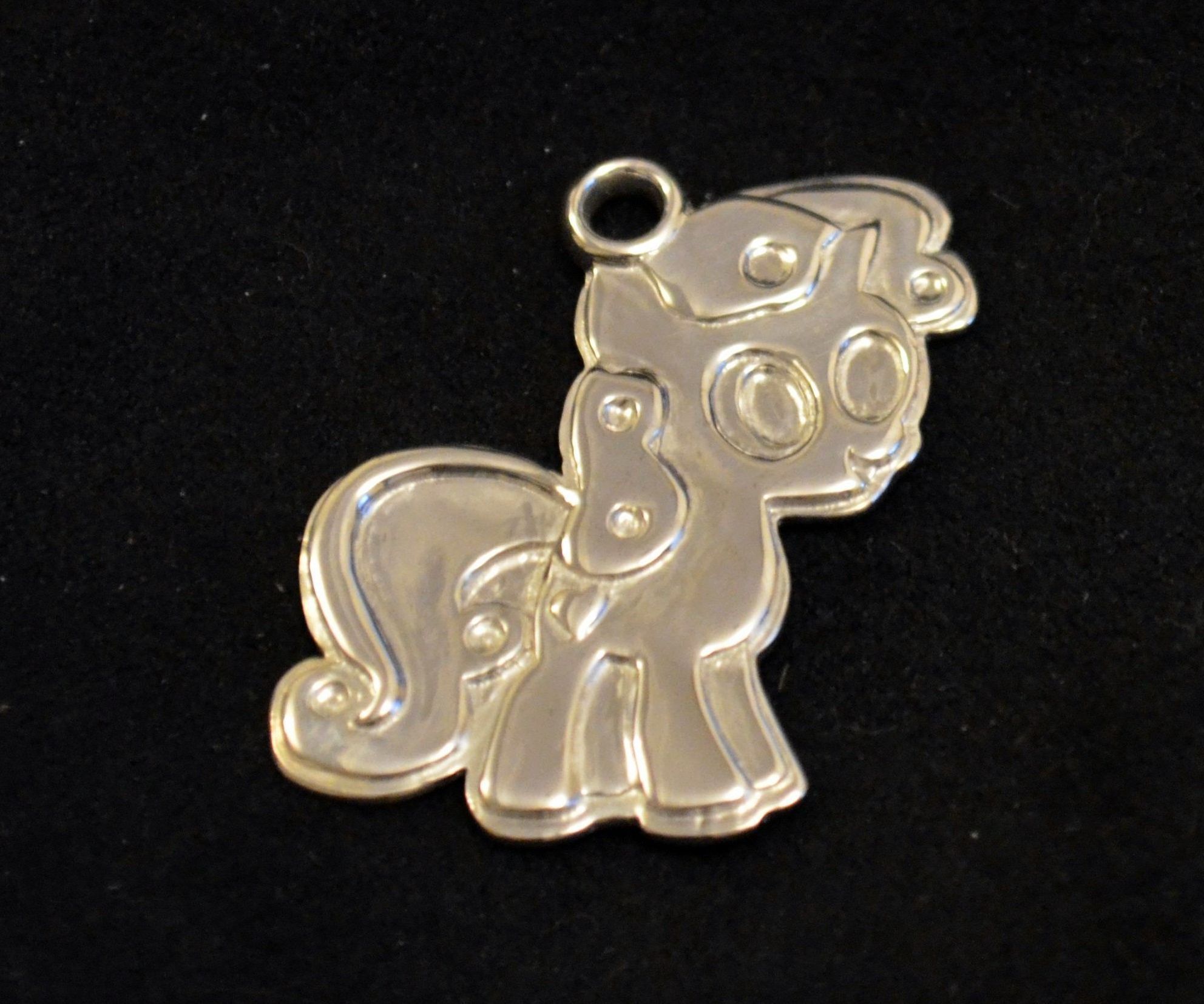 Custom 3D Printed (in Silver) My Little Pony Charm
