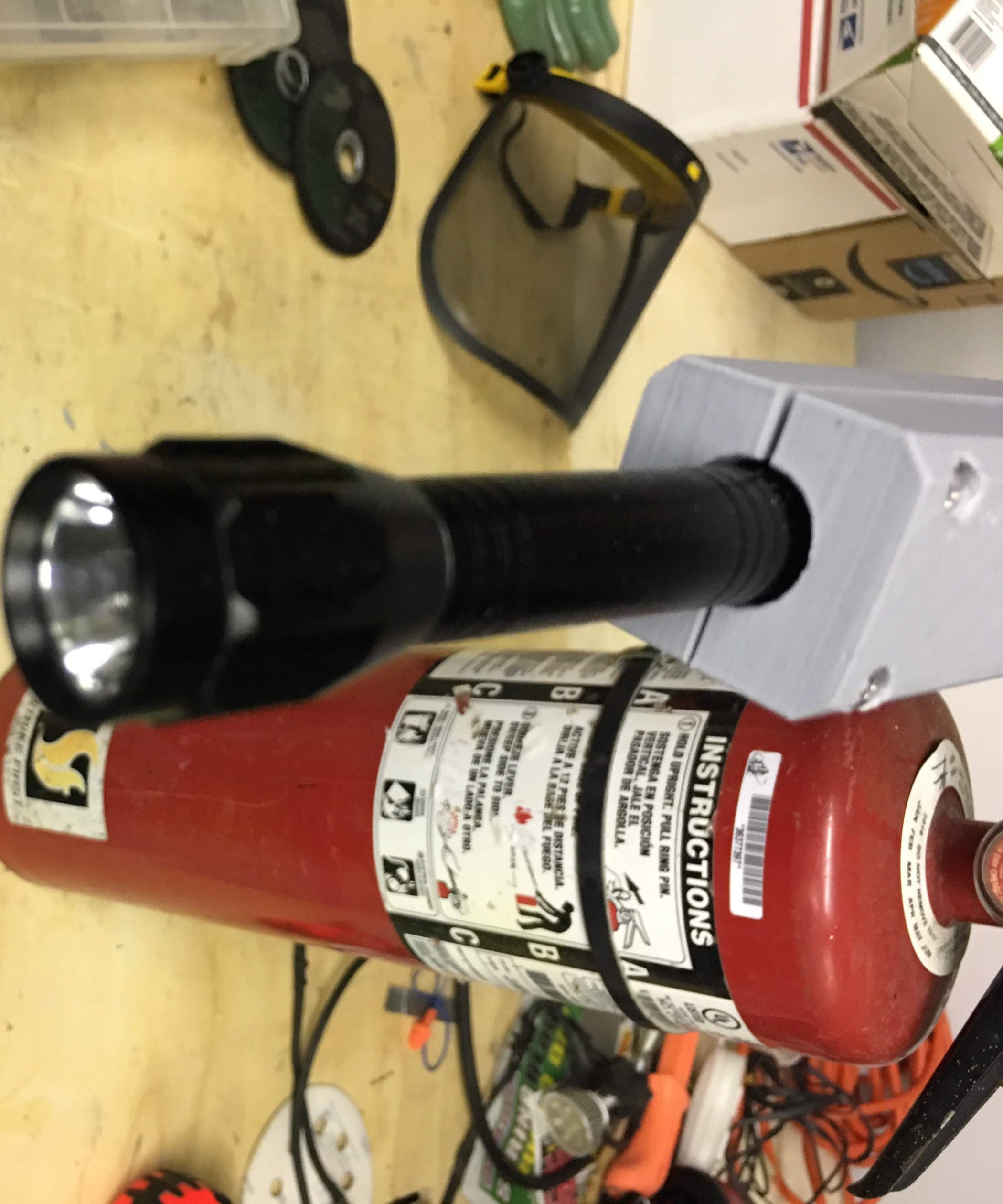 Fire Extinguisher Simulator 7 Steps (with Pictures) Instructables