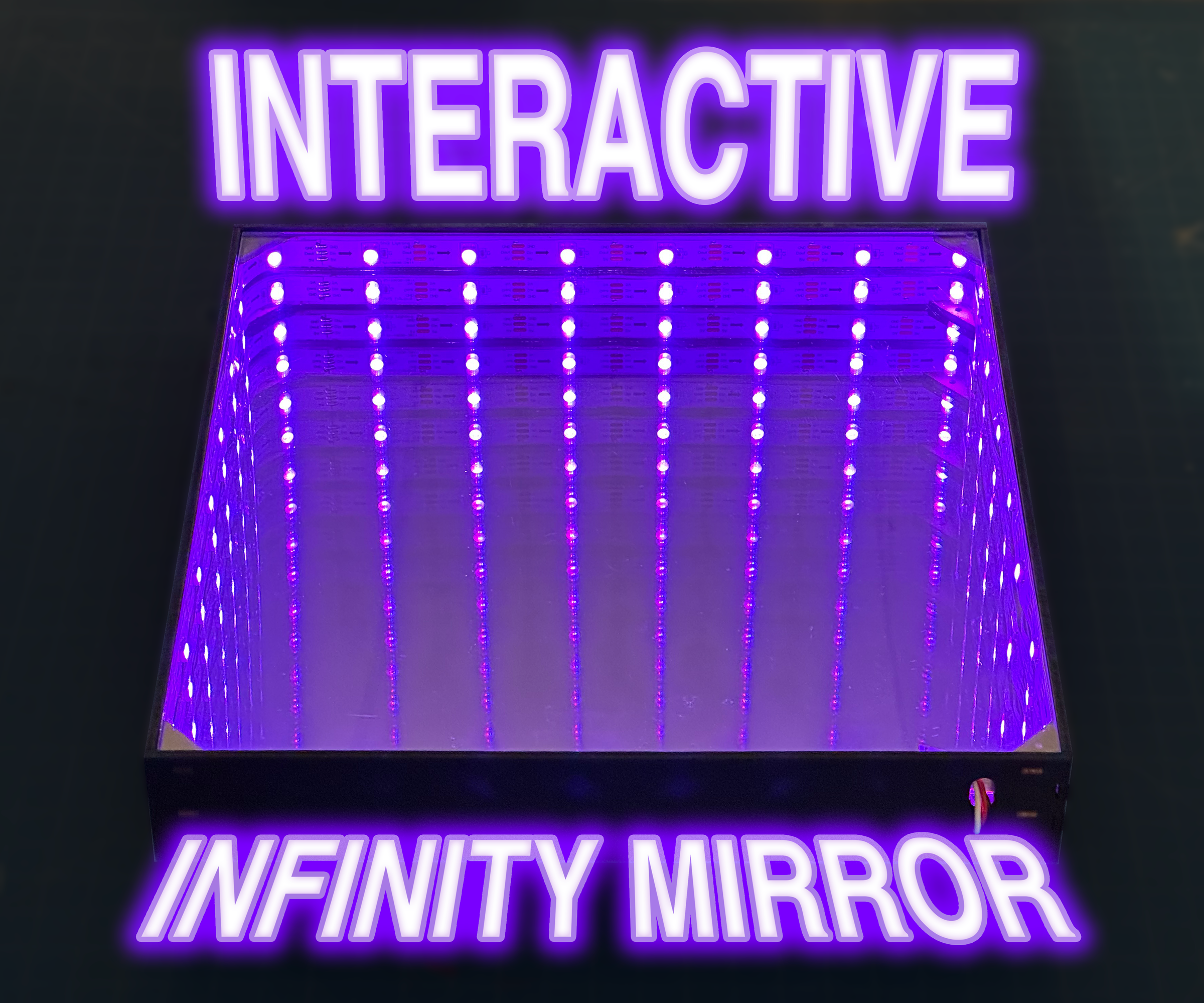 Circuit Python Interactive Infinity Mirror