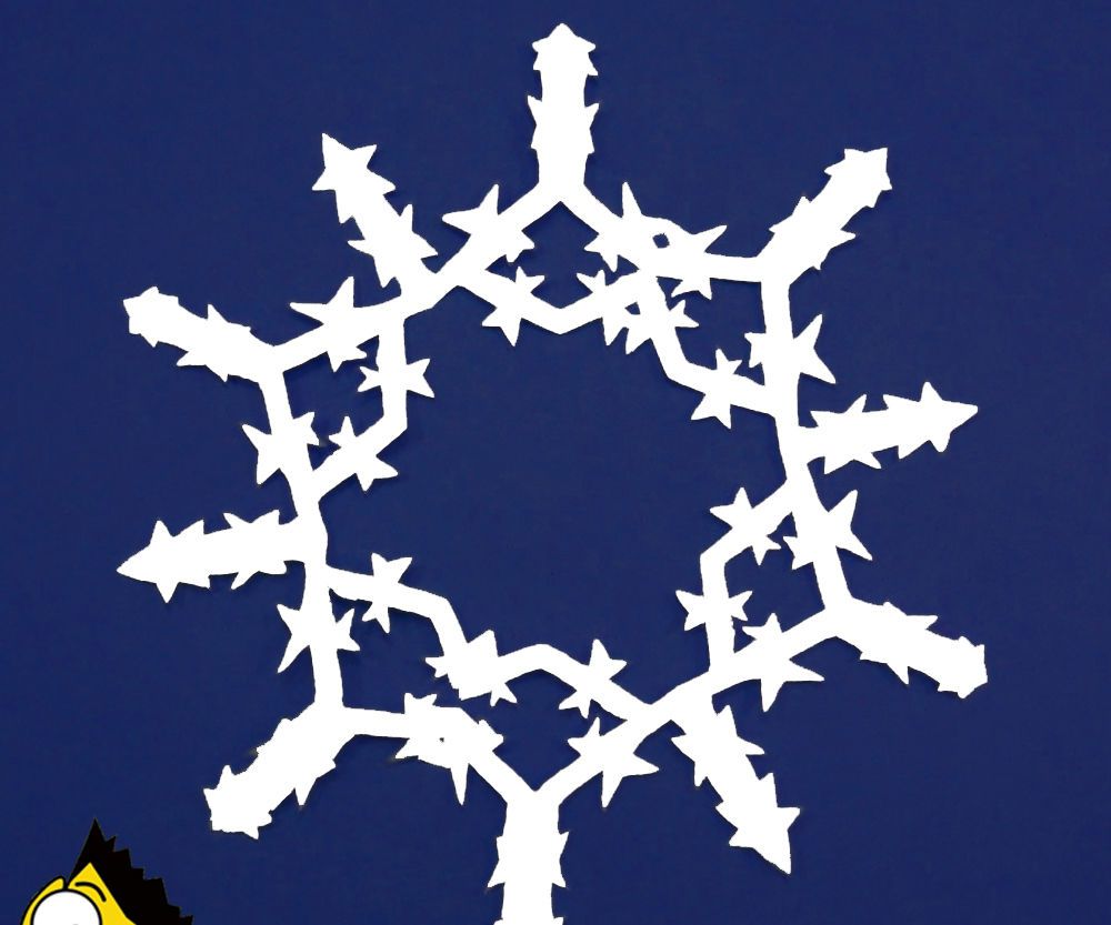 How to Make an Easy Paper Snowflake - Origami BEST #origami