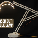 Laser Cut Adjustable Table Lamp
