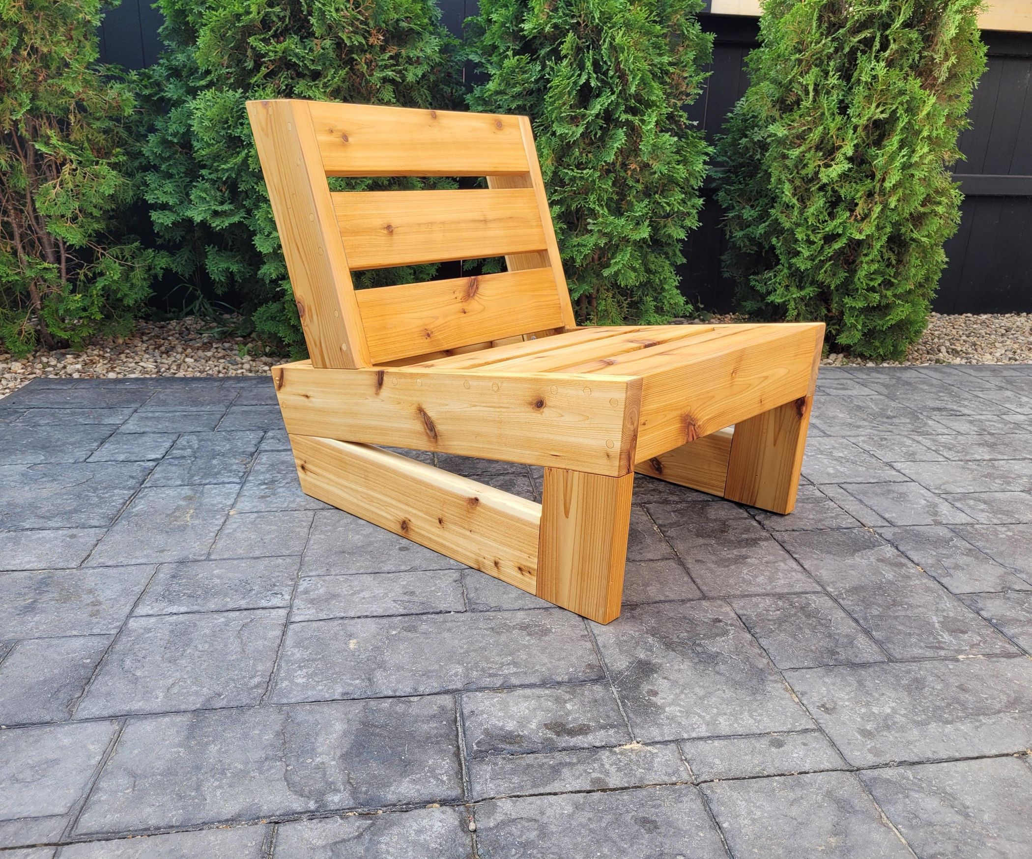 Cedar Patio Chair 3 Steps (with Pictures) Instructables