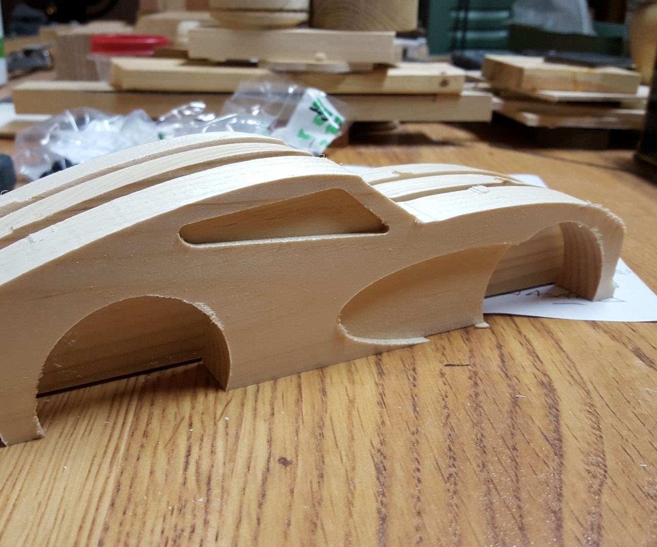 Wood Muscle Car Build - a CNC Project