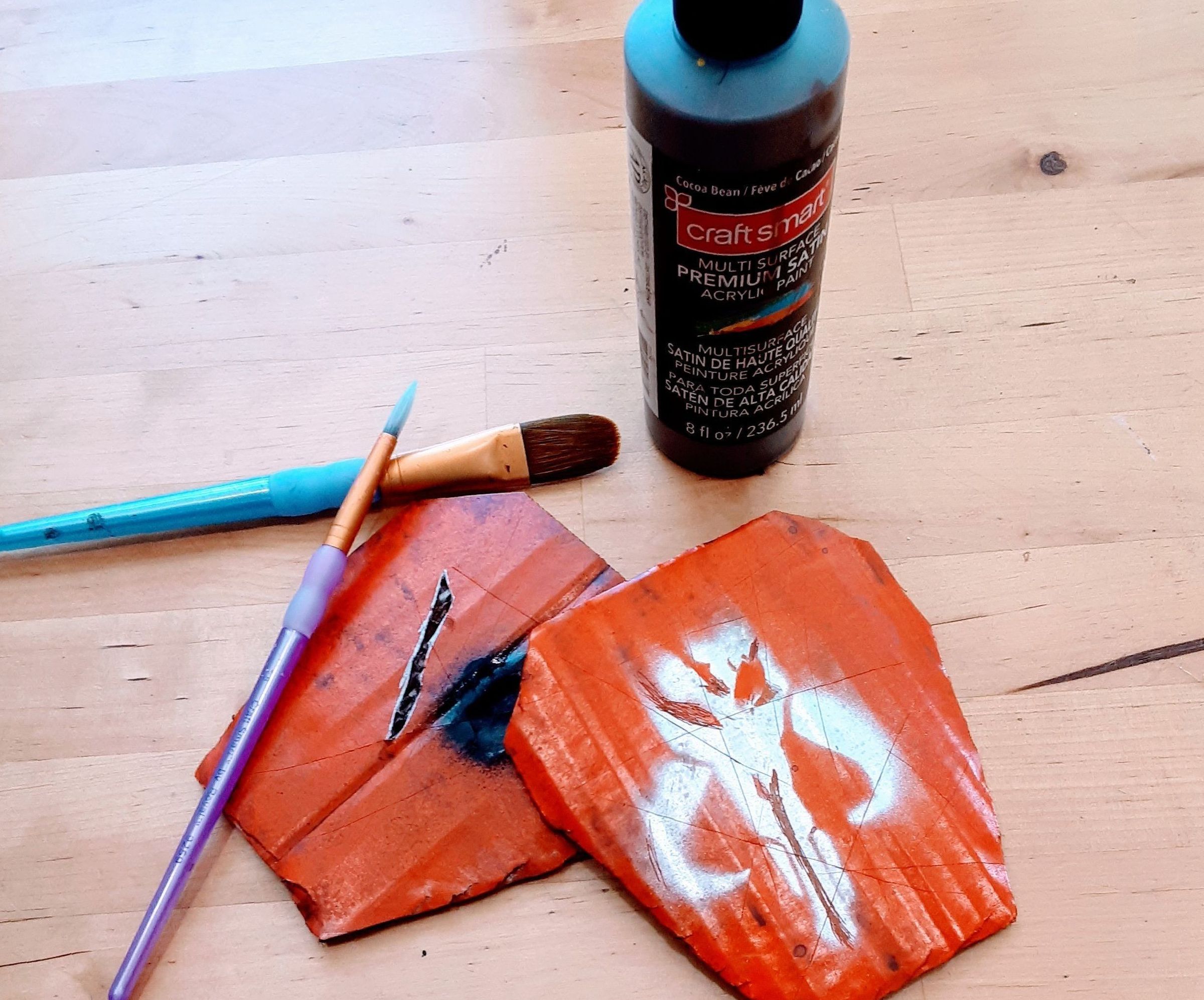 Weathering Cardboard Armor 