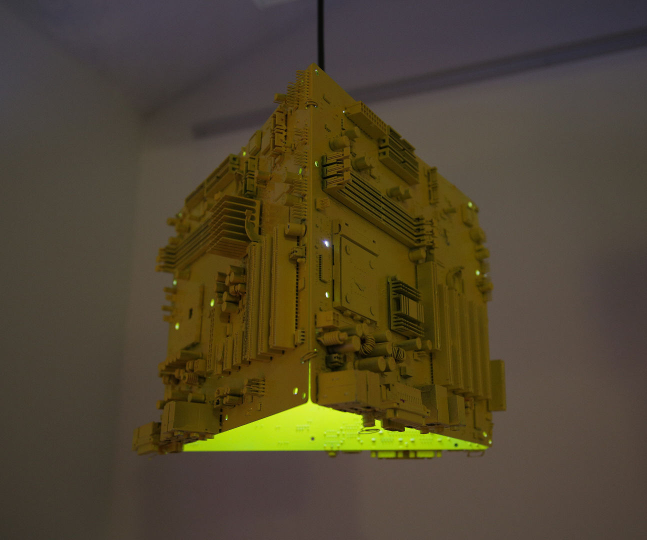 Motherboard Lamp – Upcycling