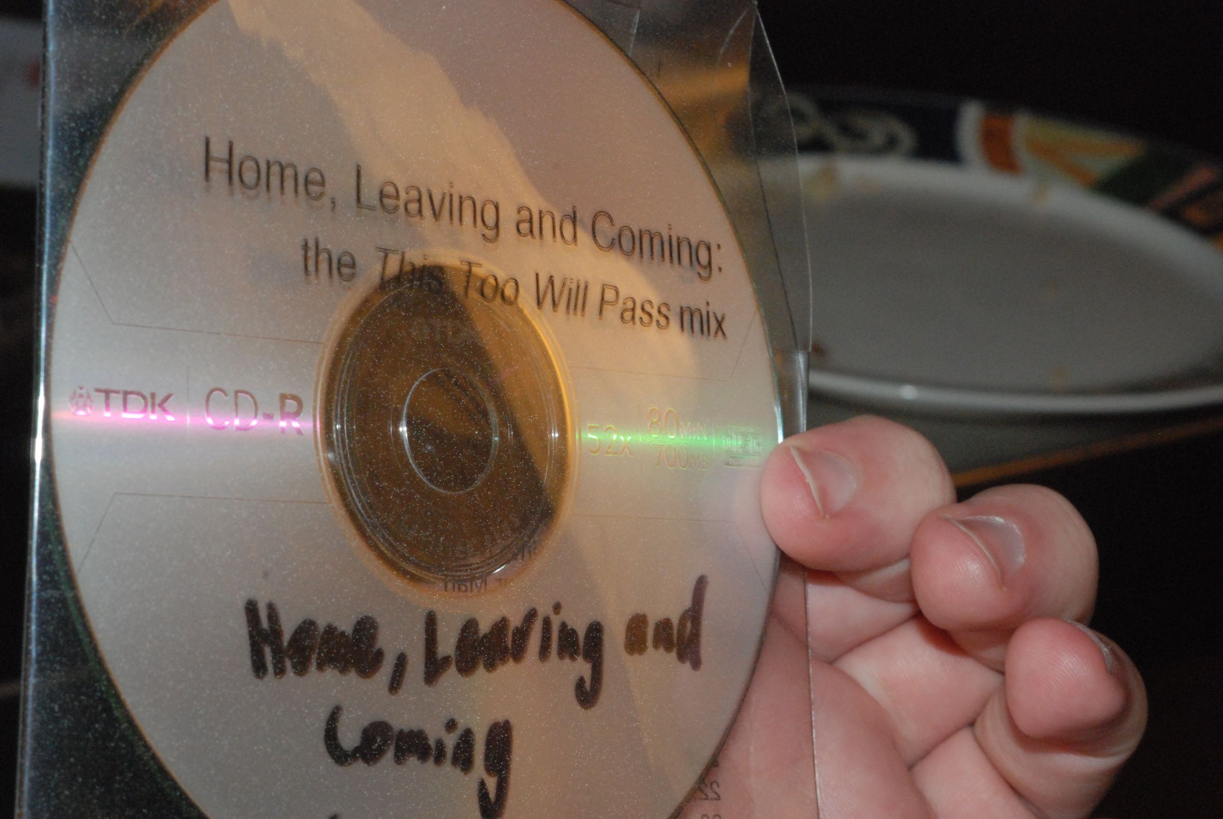 Clear Simple CD Case