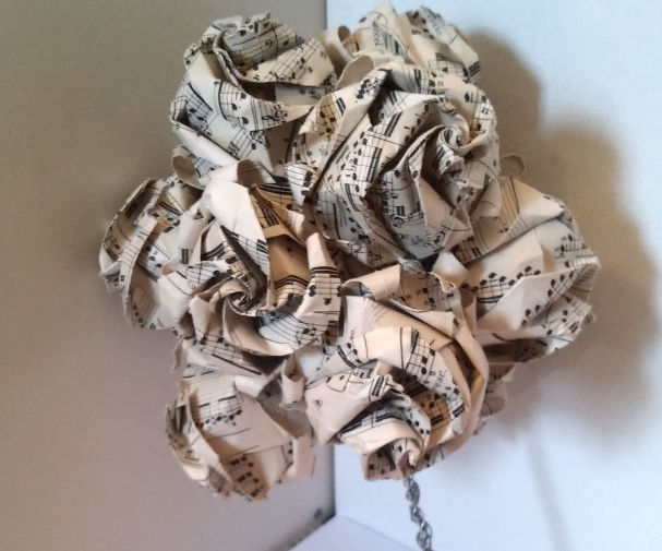 Wedding Bouquet From Sheet Music