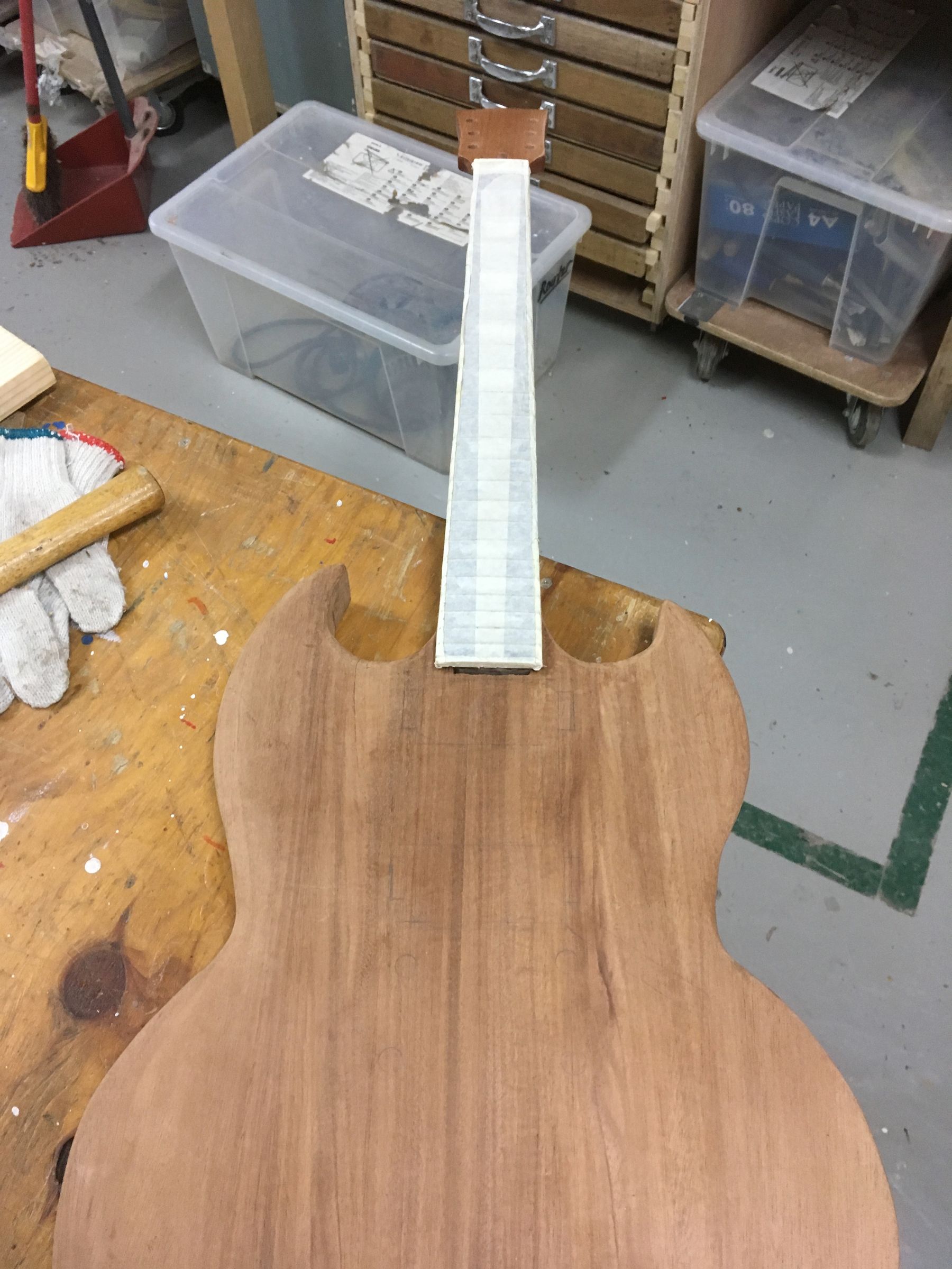 Gibson SG Style Guitar Build My First Guitar Project 12 Steps