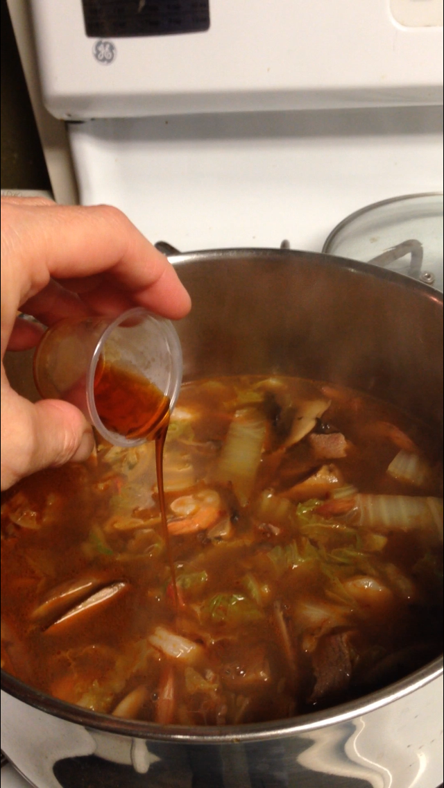 Add Remaining Ingredients, and Stir...