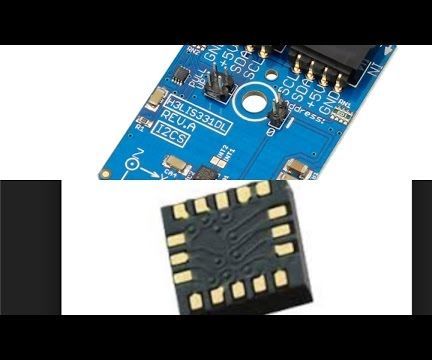 Measurement of Acceleration Using H3LIS331DL and Raspberry Pi