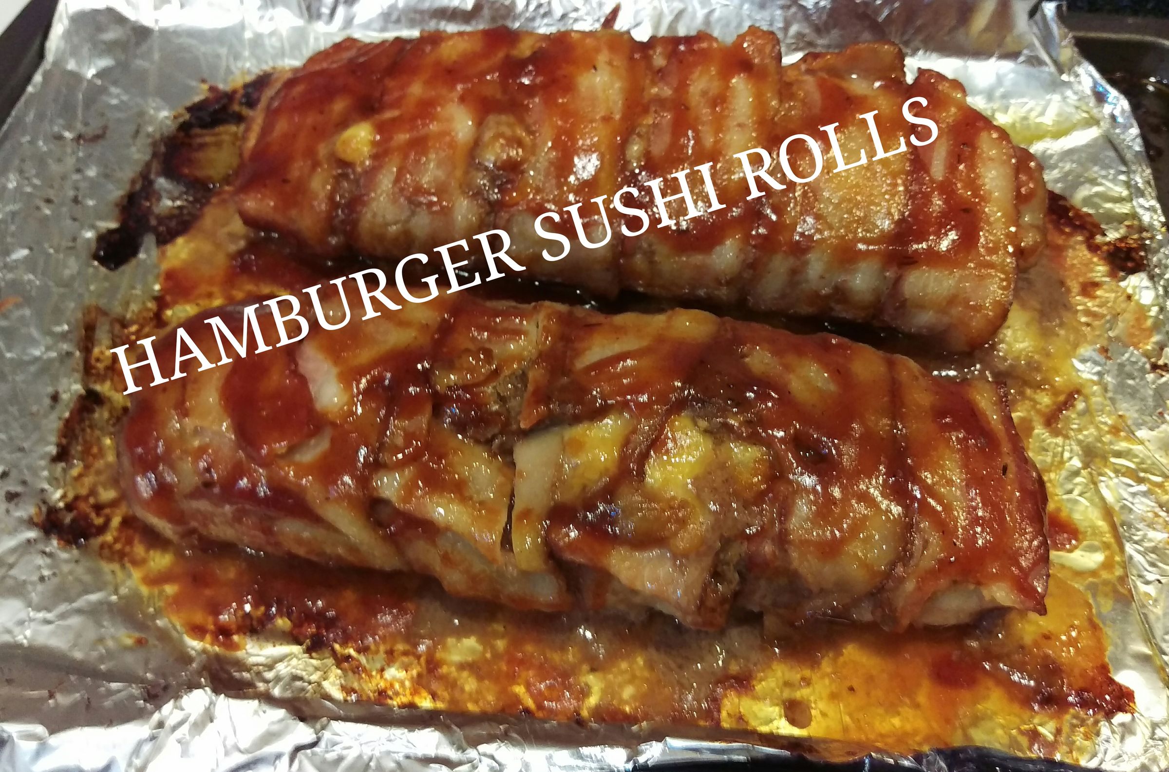 Hamburger Sushi Roll