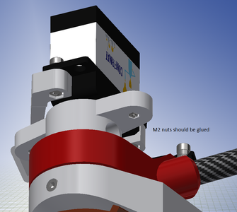 Preparing the Wheel to Servo Connector and Vertical Wheel Rotation Axis