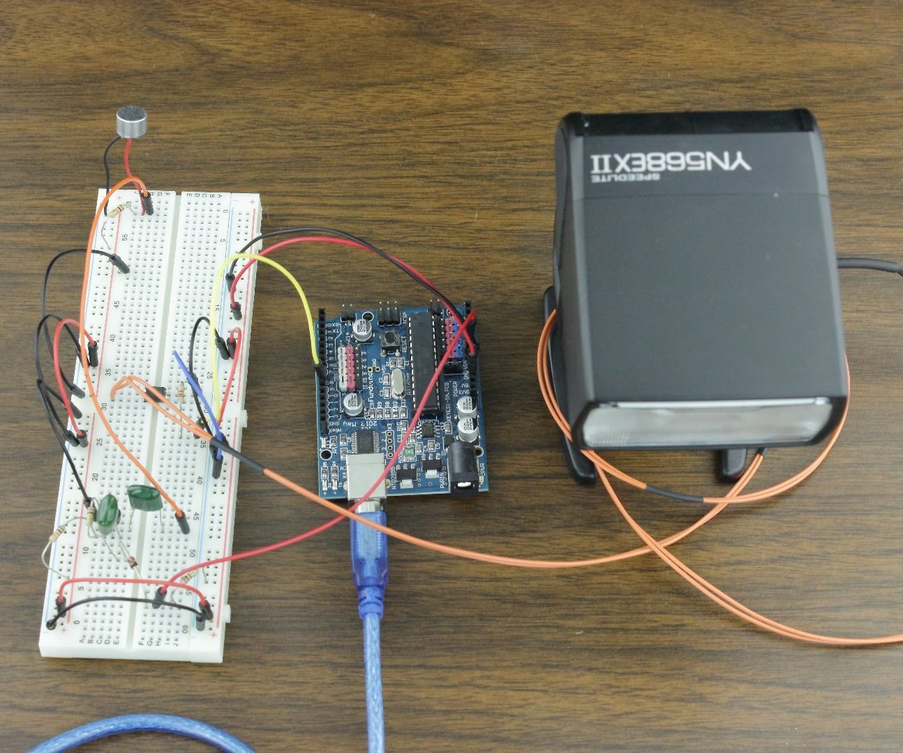 ARDUINO Sound Activated Flash or Camera Trigger