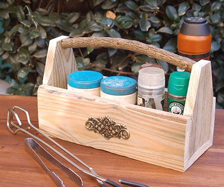 Reclaimed Pallet Napkin or Spice Holder