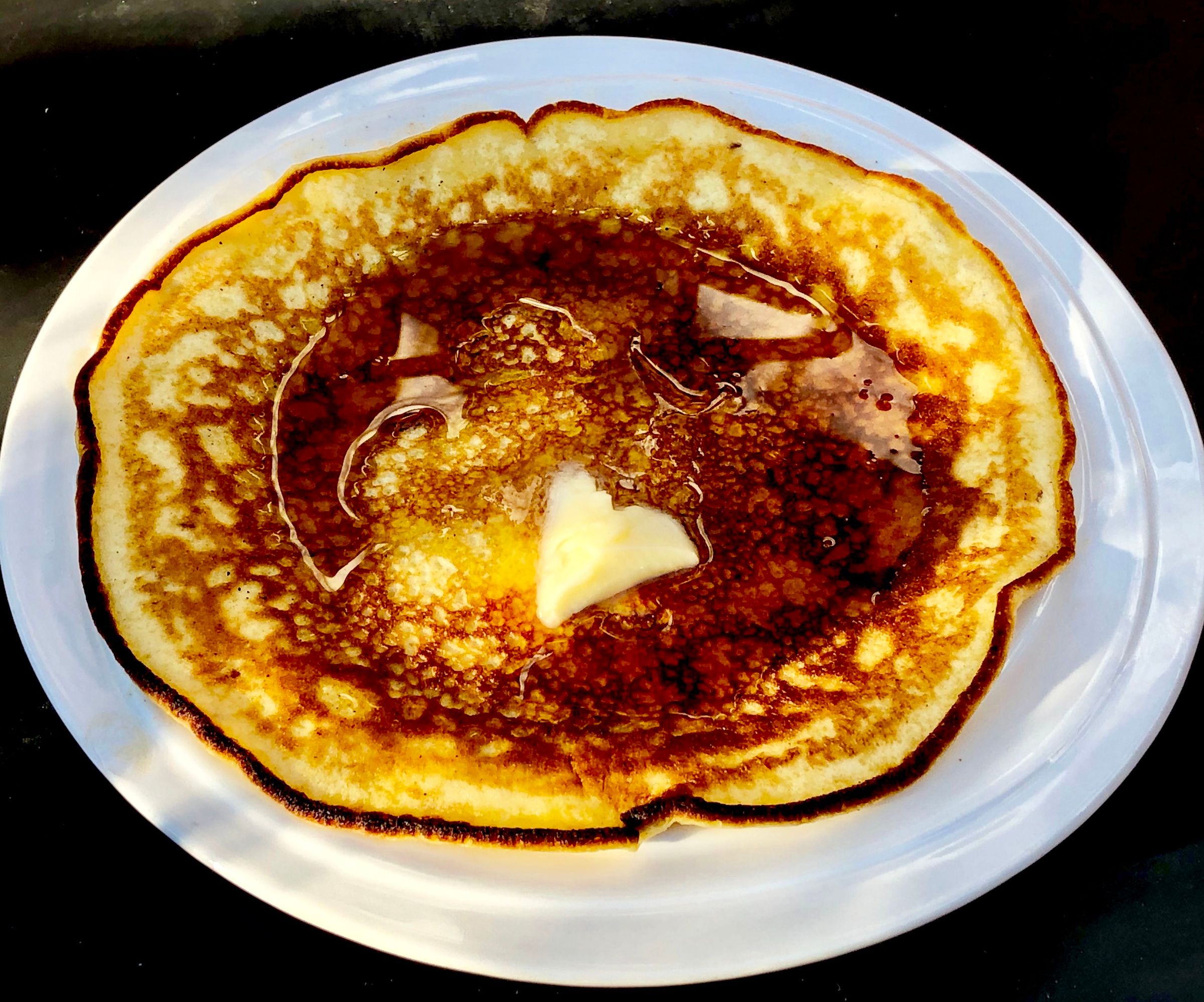 Apple and Banana Pancakes