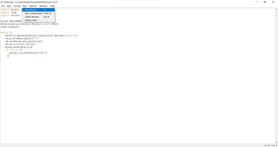 How to Make a Basic Computer Mouse Using the Joystick Module and ...
