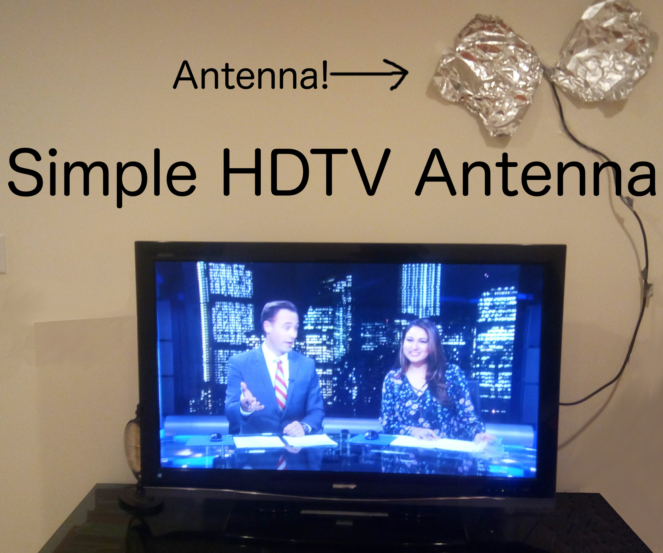Simple HDTV Antenna!