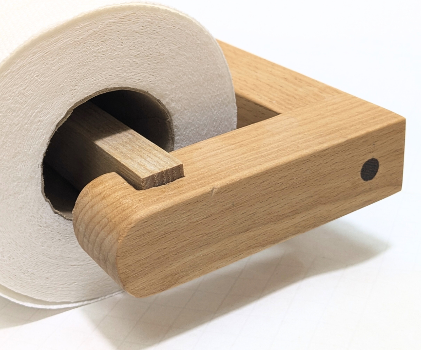 HOW TO DIY Wood Toilet Roll Holder