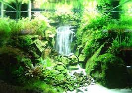 Aquarium hot sale sand waterfall