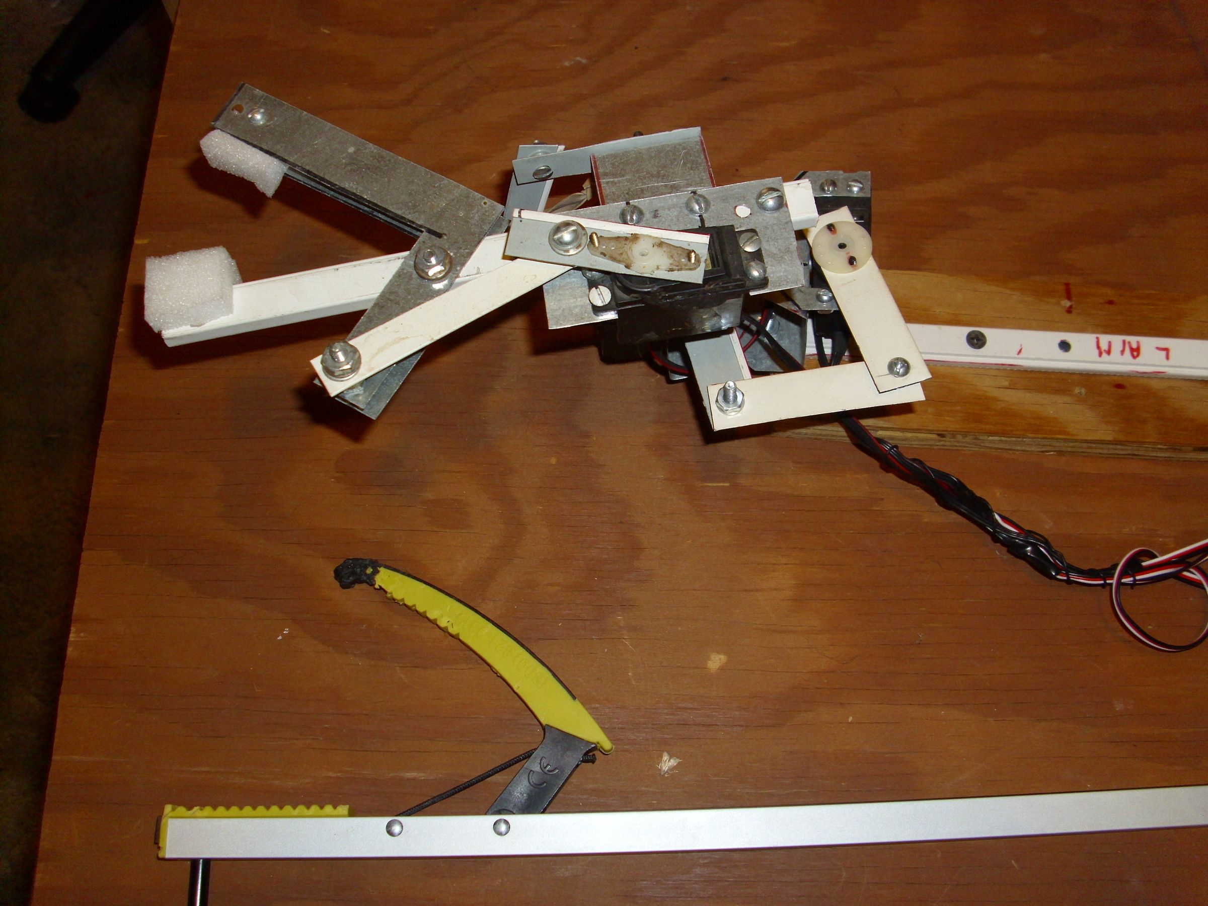 Bend Metal to Construct Servo & Motor Brackets, for Robotics