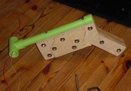 Assemble Barrel and Pods to Laser Gun