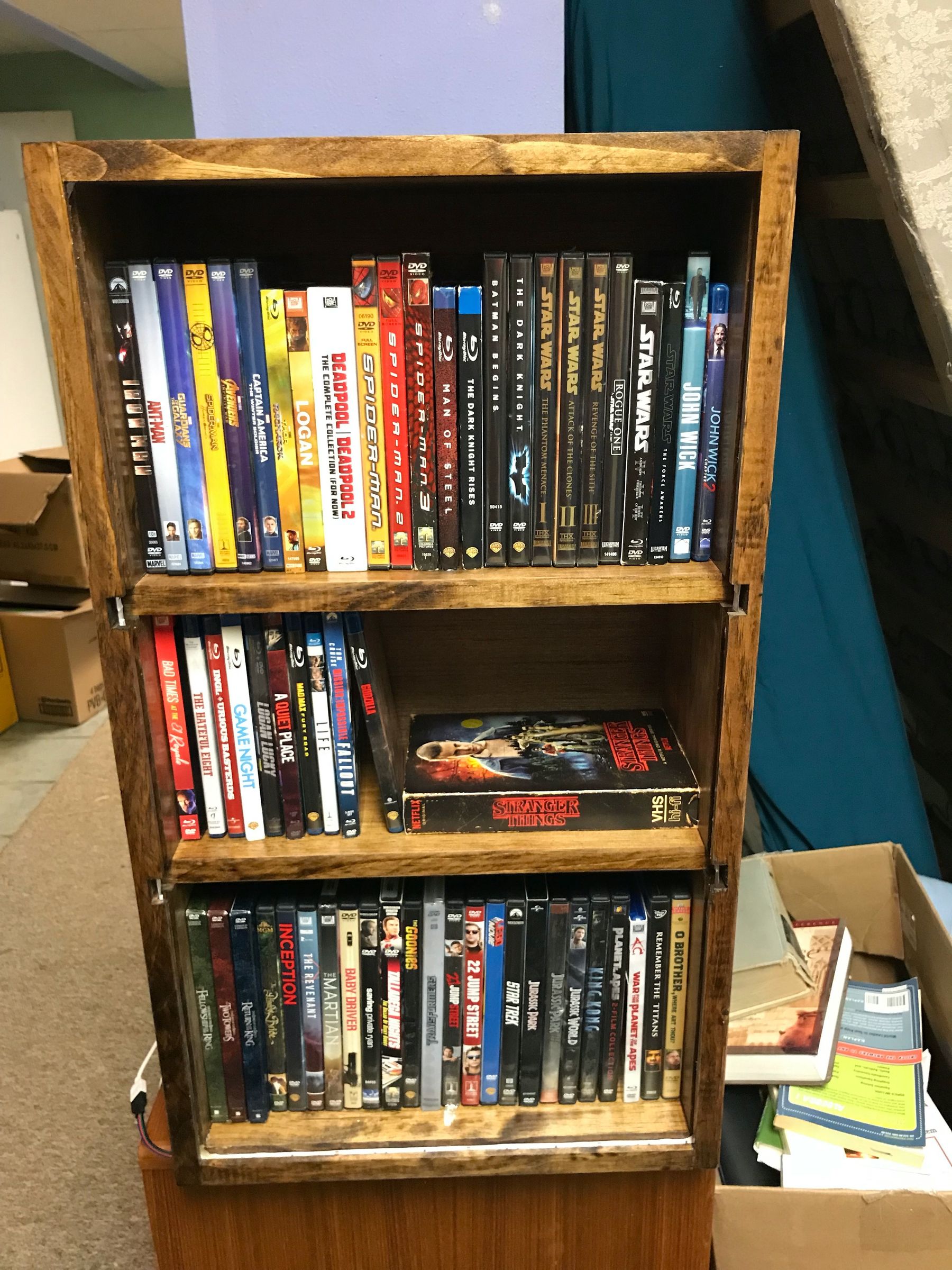 LED DVD and Bluray Shelf 6 Steps (with Pictures) Instructables