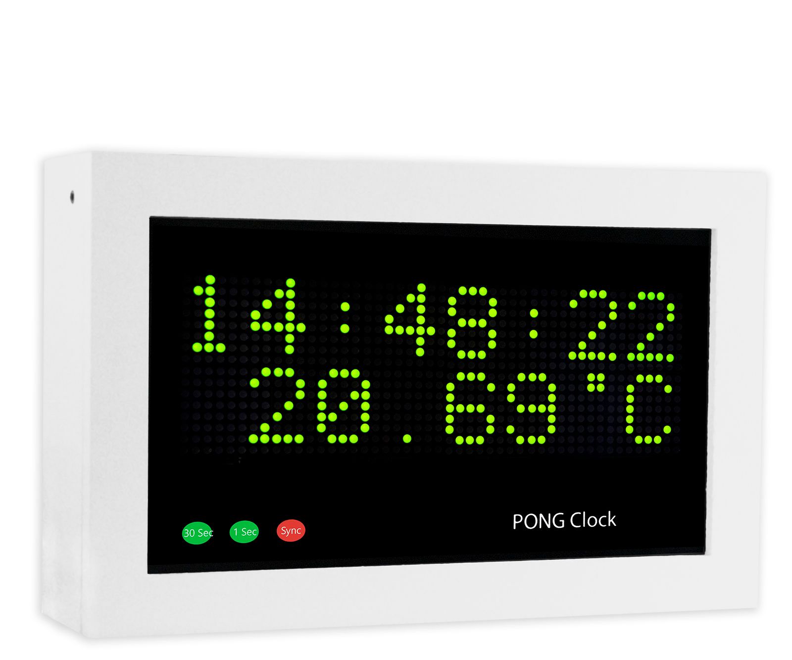 Arduino Pong Clock With Temperature and Timer