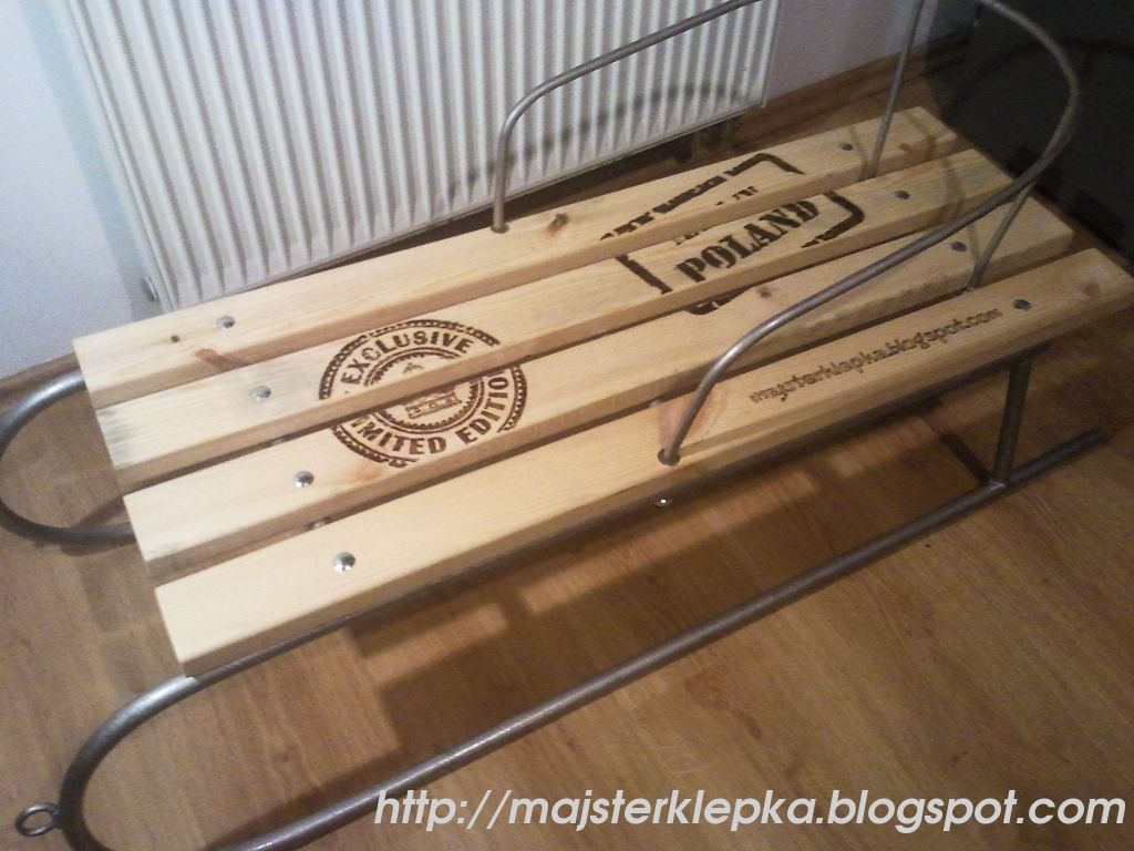 Old restored sledge