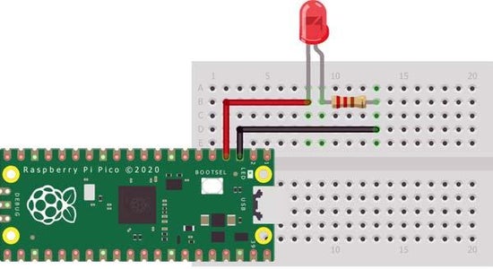 Your First Project on Pico: Blinking an LED (Hardware Part)
